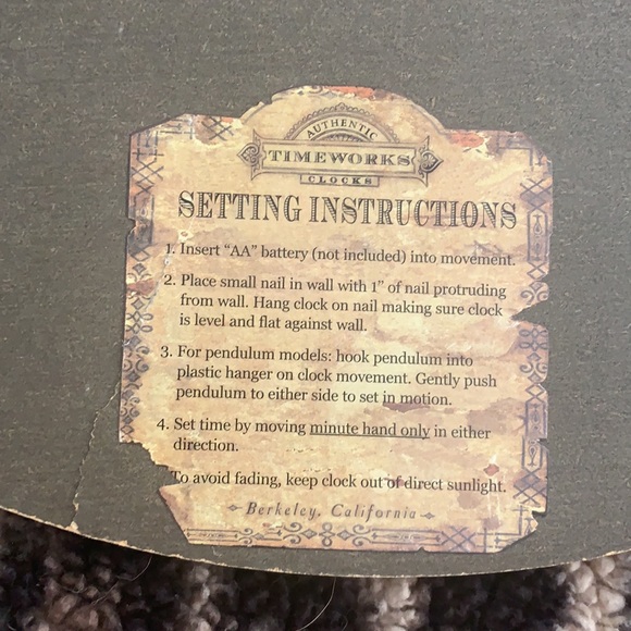 Fun clock / very beautiful - Picture 5 of 6